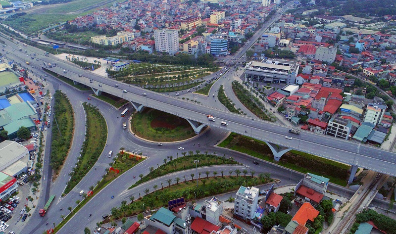 Hạ tầng giao thông quận Long Biên ngày càng hoàn thiện